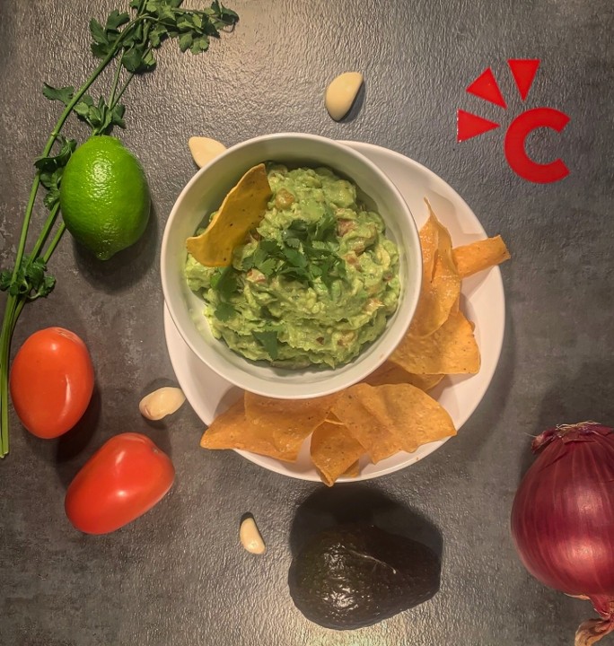 Chips and House Guacamole