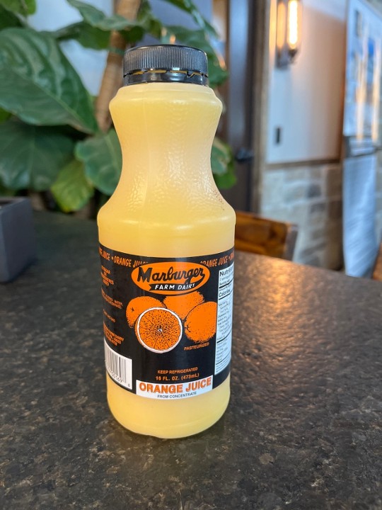Orange juice, pint