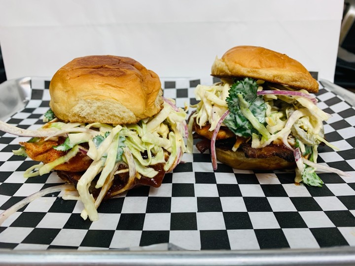 BBQ Chicken Sliders (2)