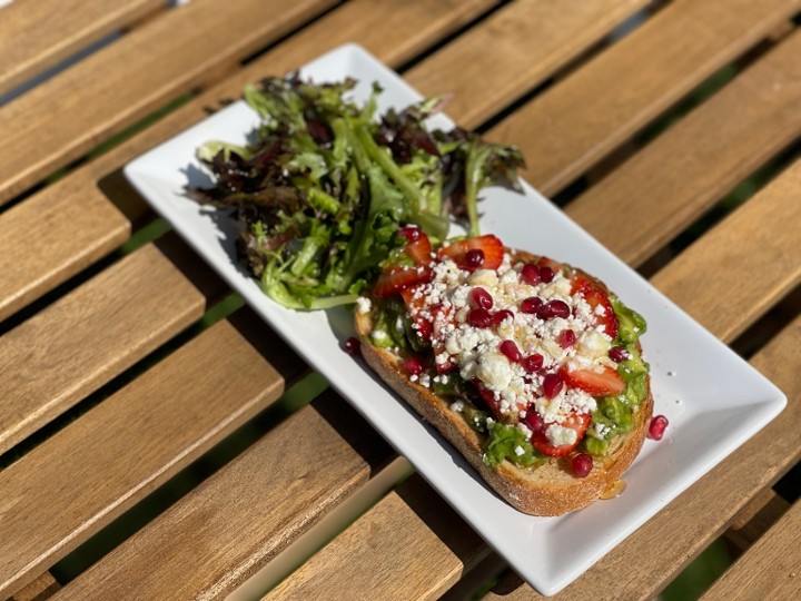 Goat Cheese & Berry Toast