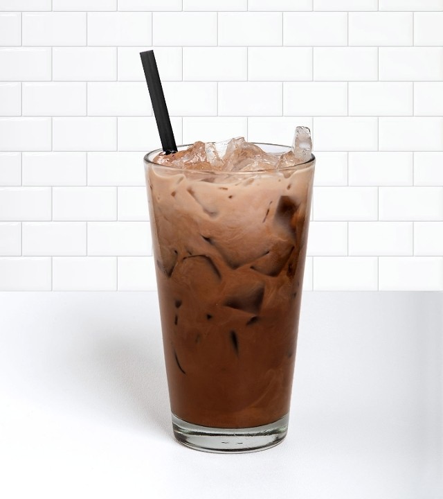 Iced Mocha Latte (Made with Raw Cacao)
