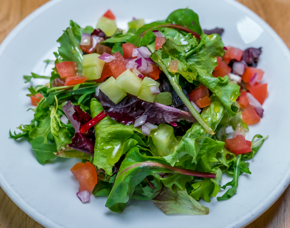 SIDE MIXED GREENS SALAD