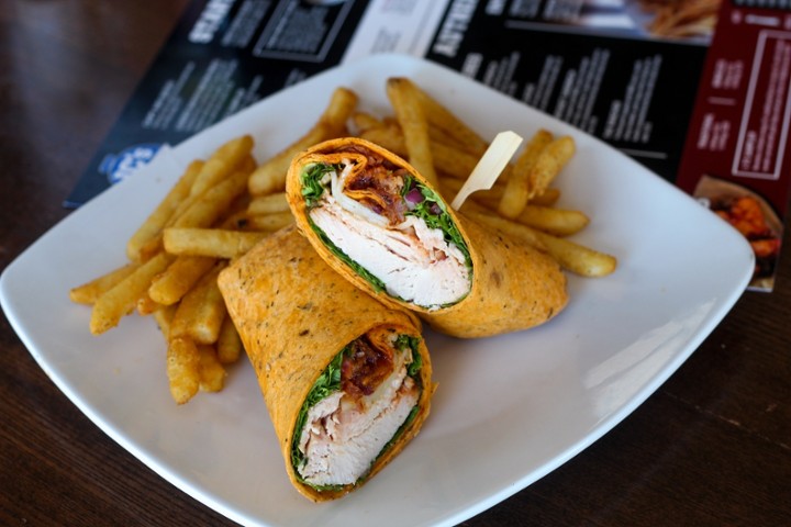 BBQ Turkey Wrap