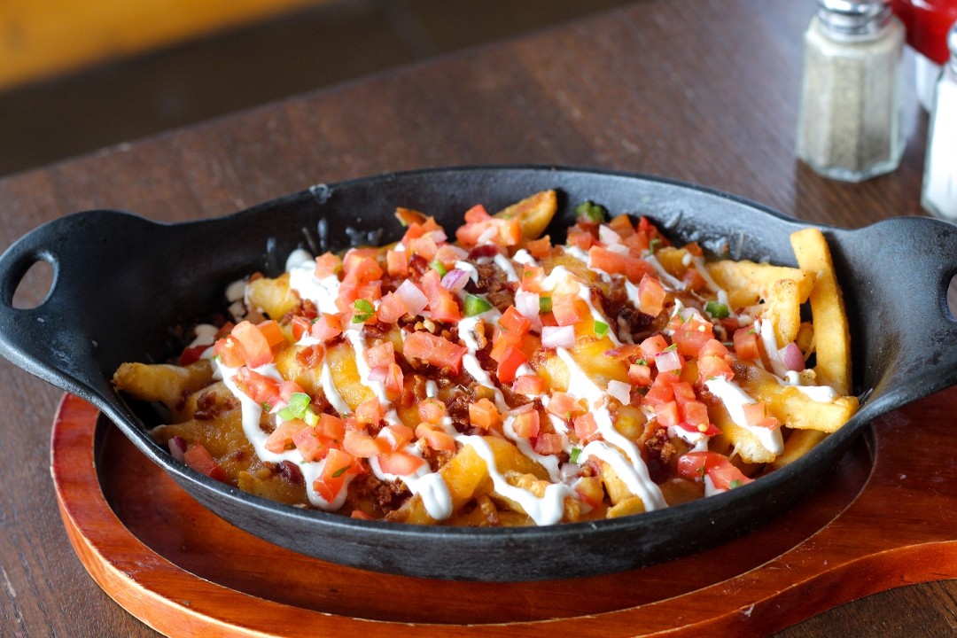 Loaded Queso Bacon Fries