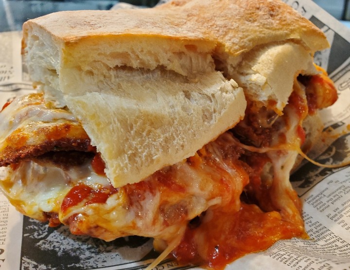 Chicken Parmesan Sandwich - Hot