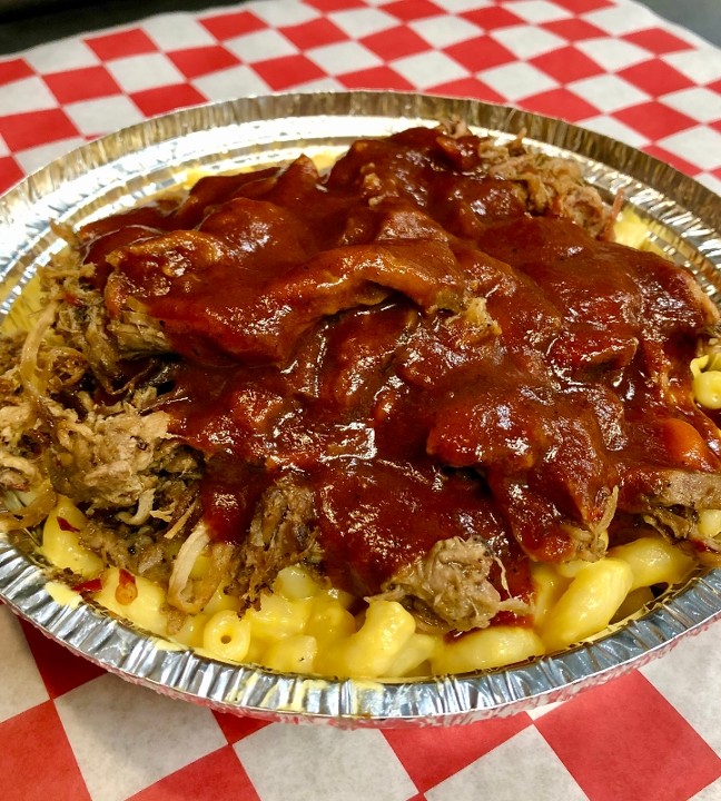 PULLED PORK MAC N CHEESE BOWL