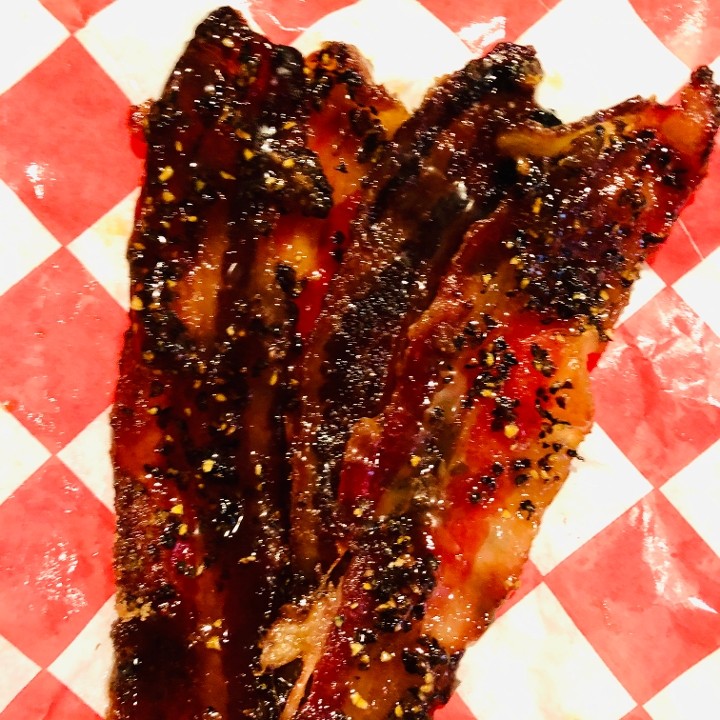 CANDIED PEPPER BACON