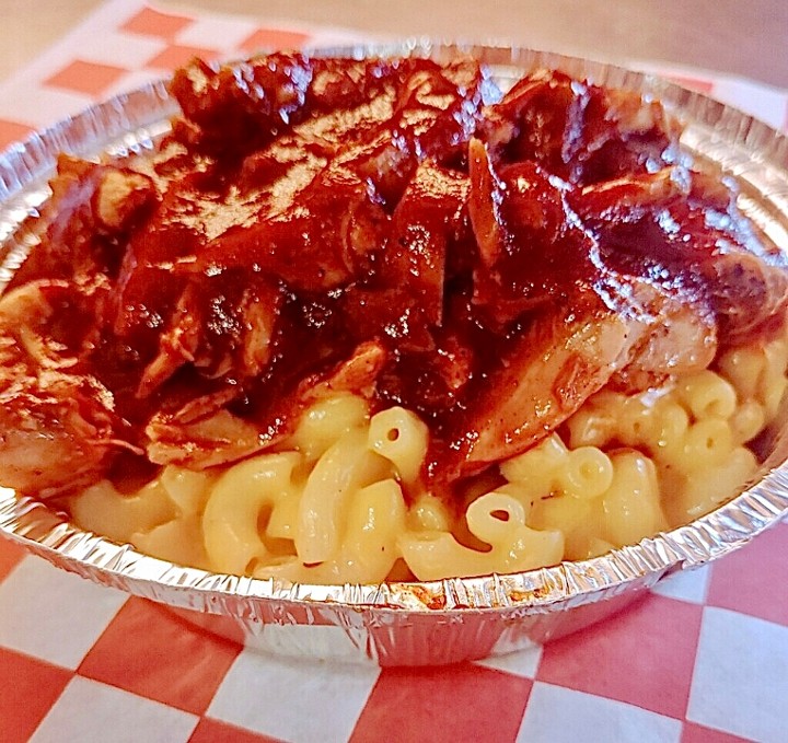 SMOKED BBQ CHICKEN MAC N CHEESE BOWL