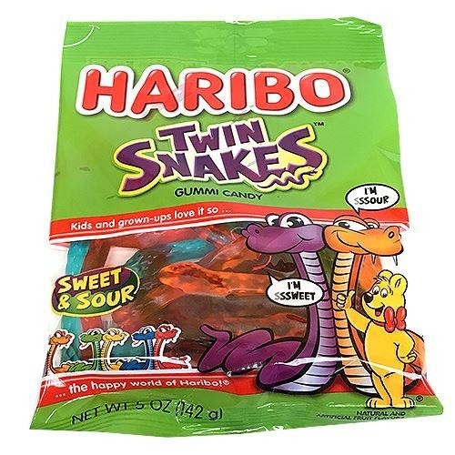 Haribo Twin Snakes (Share Size)
