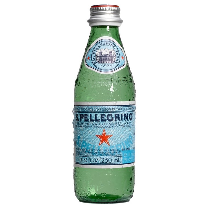 San Pellegrino Sparkling Water Glass 250 mL