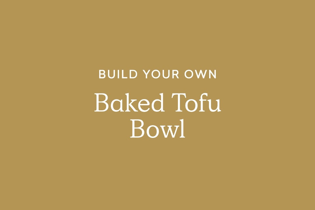 Baked Tofu Bowl
