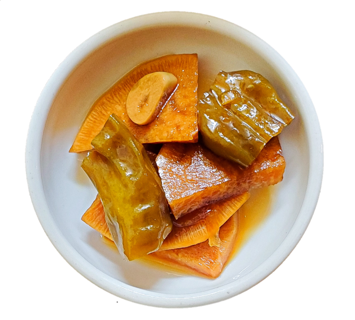 Soy-Pickled Radish