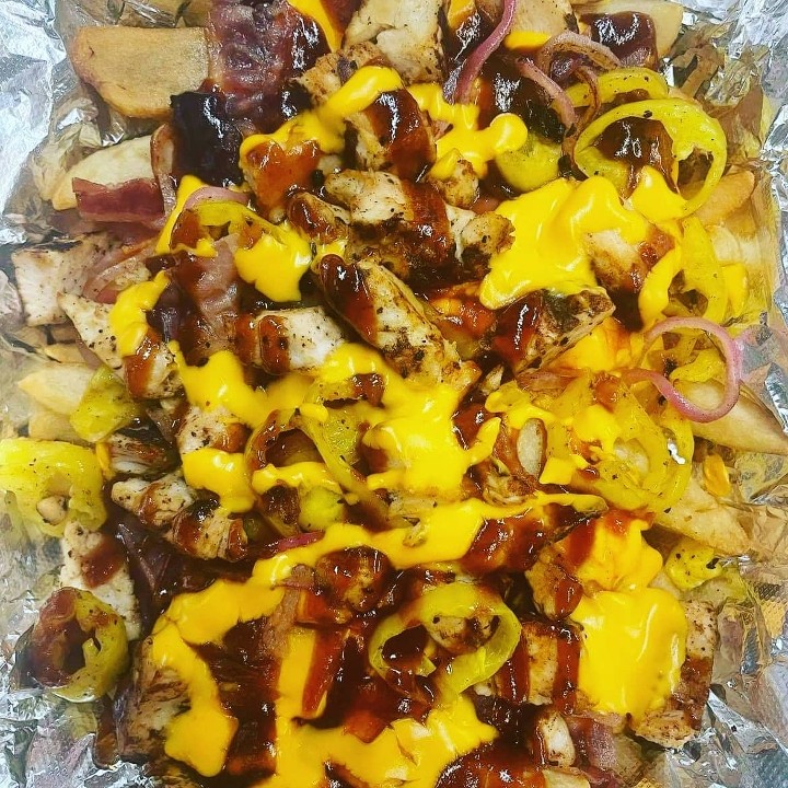 Loaded BBQ Chicken Fries