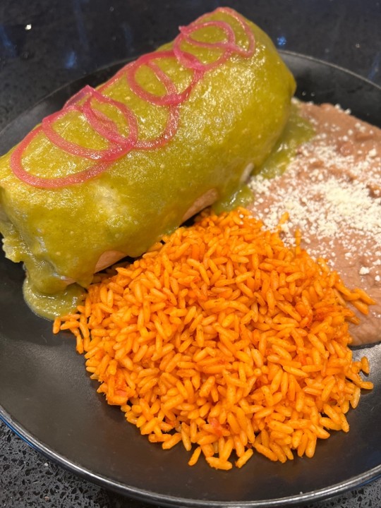 Green Chile Carnitas Burrito