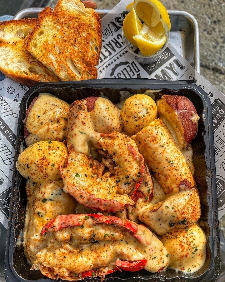 Double Lobster Tail Boil