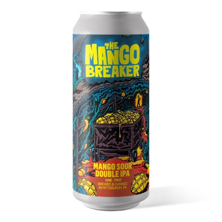 The Mango Breaker - Sour DIPA - 16 oz 4Pack