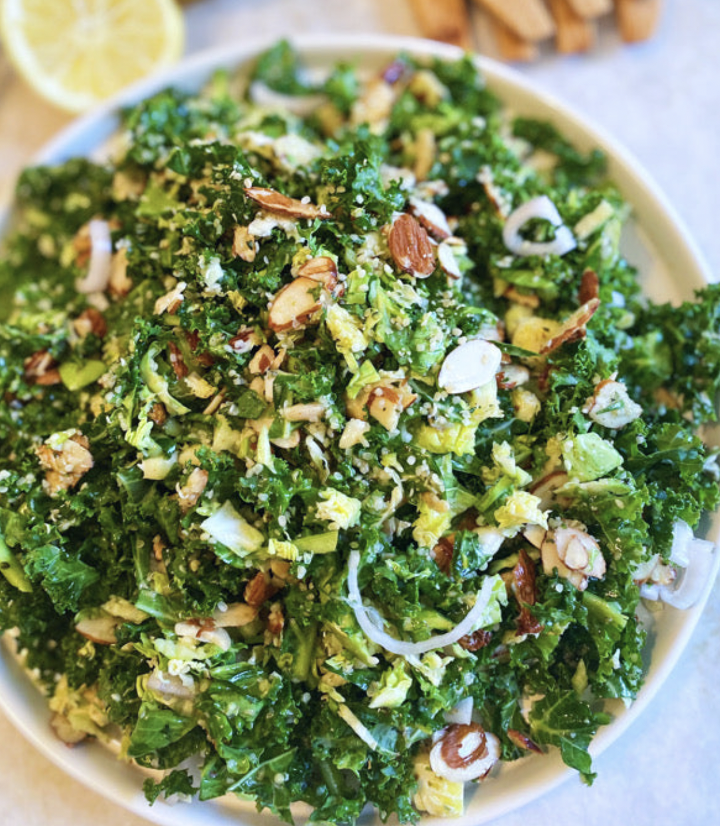 Best Ever Shredded Kale Salad