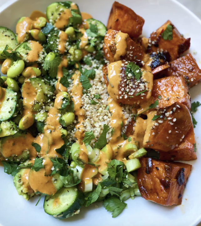 Spicy Chipotle Sweet Potato Bowl