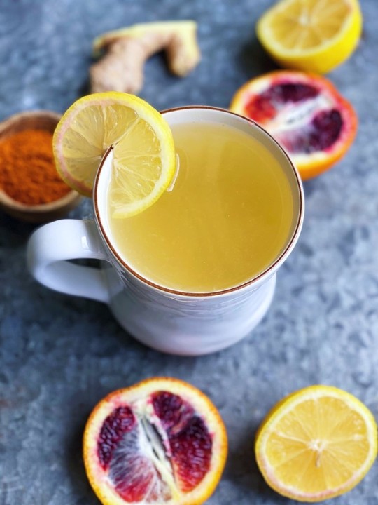 Lemon Ginger Wellness Elixir
