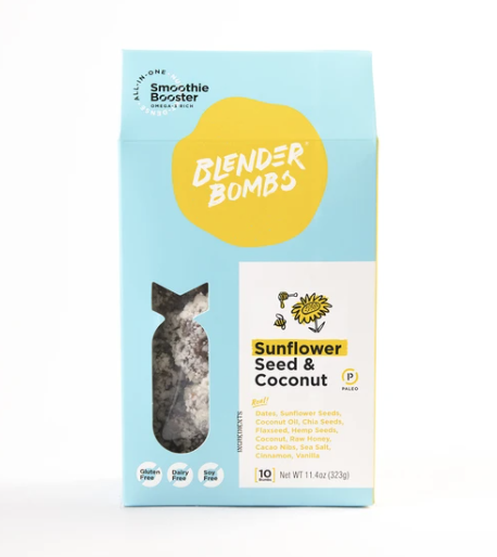 Blender Bombs Sunflower Seed & Coconut