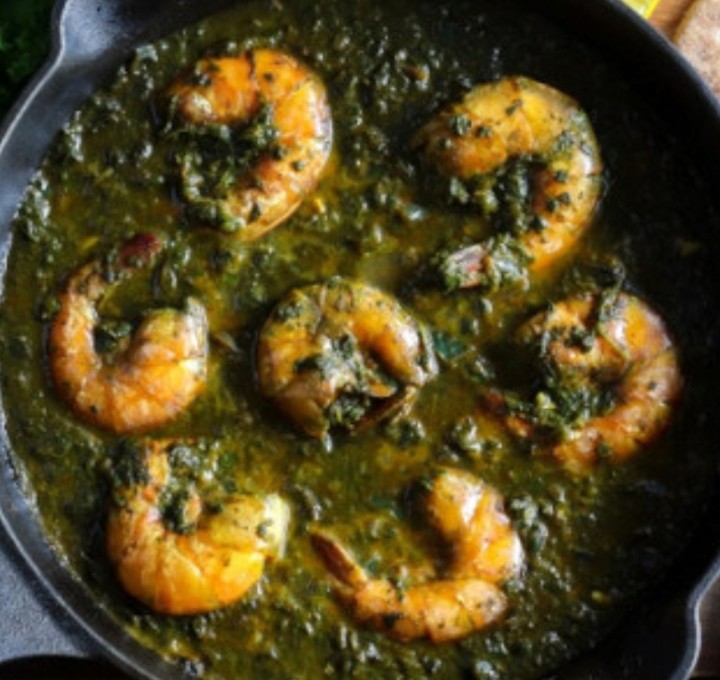 .SHRIMP SAAG