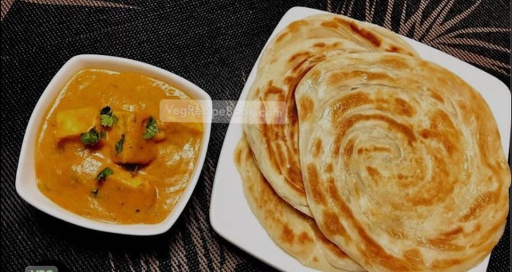 .MALABAR PAROTTA (3) WITH PANEER KHORMA