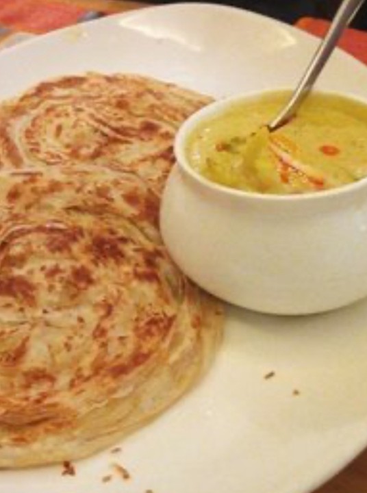 MALABAR PAROTTA(3) WITH GOAT KHORMA