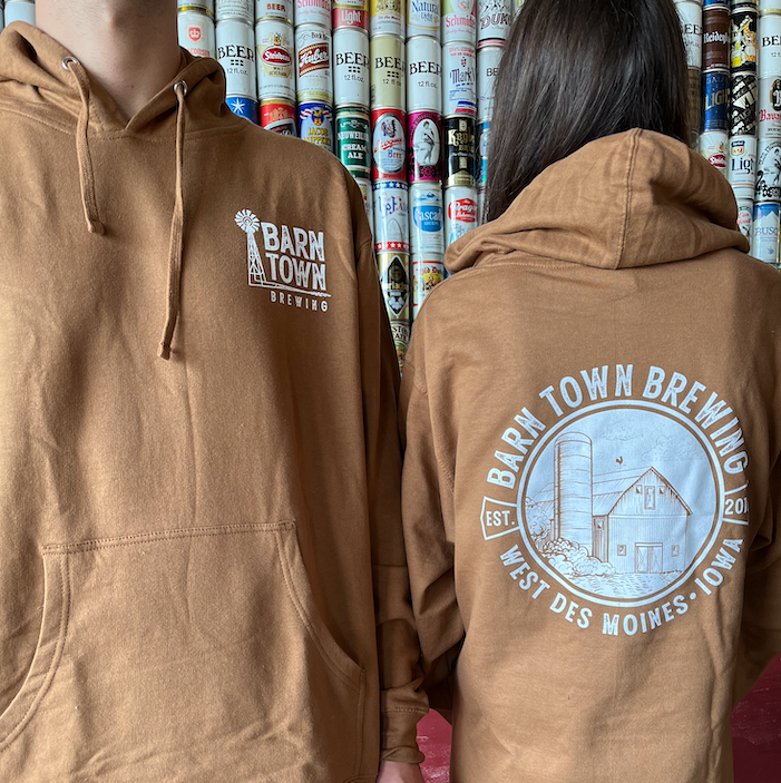 Hoodie - Tan Barn