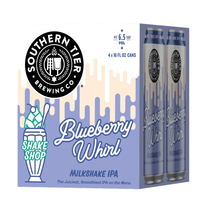 Blueberry Whirl 16oz 4 pack cans