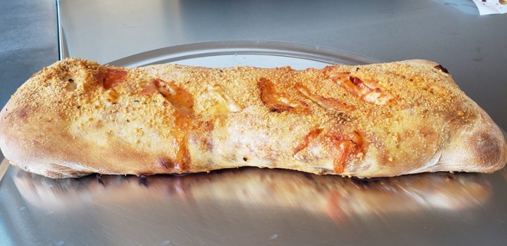 Steak Pep & Hot Pepper Stromboli