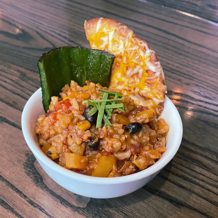 Bowl of Stuffed Pepper Soup