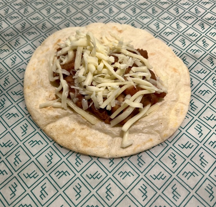 2 - Bean And Oaxaca Tacos