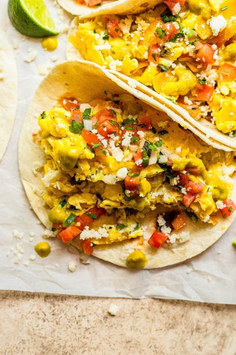 Migas egg and cheese