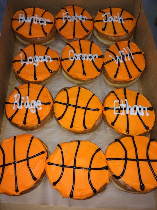 Basketball Dozen (MUST ORDER BE ORDERED DAY BEFORE)
