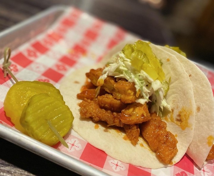 Nashville Hot Chicken Street Tacos