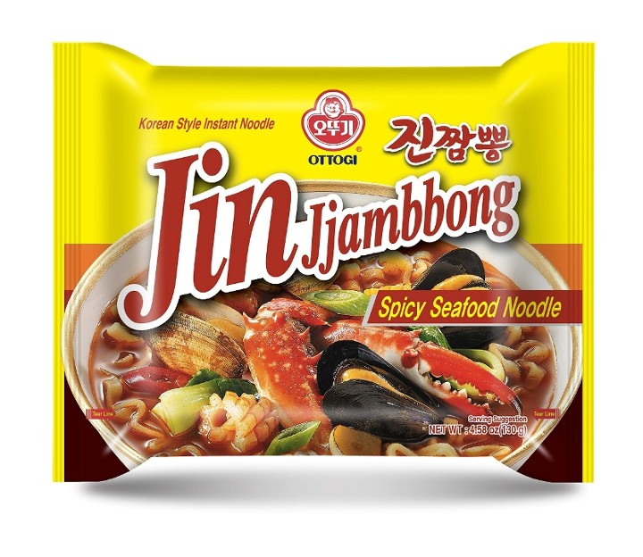 Jin Jjambbong (Spicy Seafood) 1pack