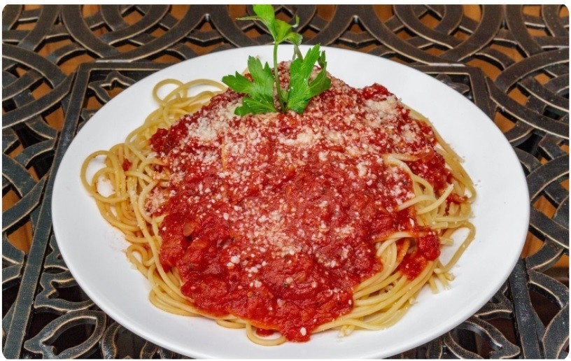 #5 Spaghetti with Marinara