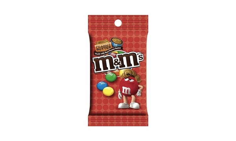 M&M's Peanut Butter 5.1oz Peg Bag
