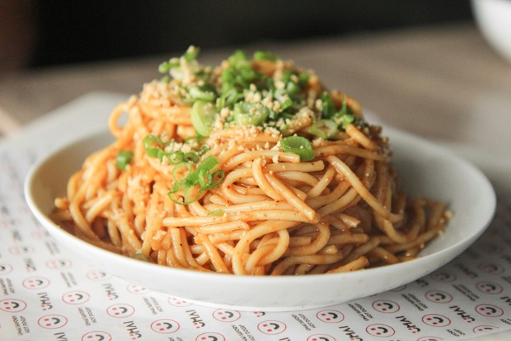 Spicy Thai Peanut Curry Noodles