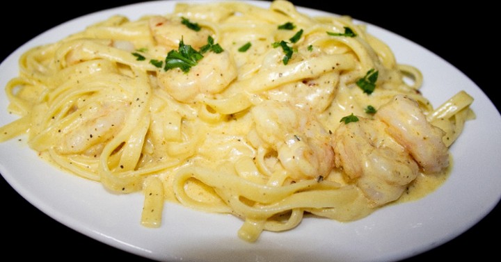 Shrimp Fettuccine Alfredo