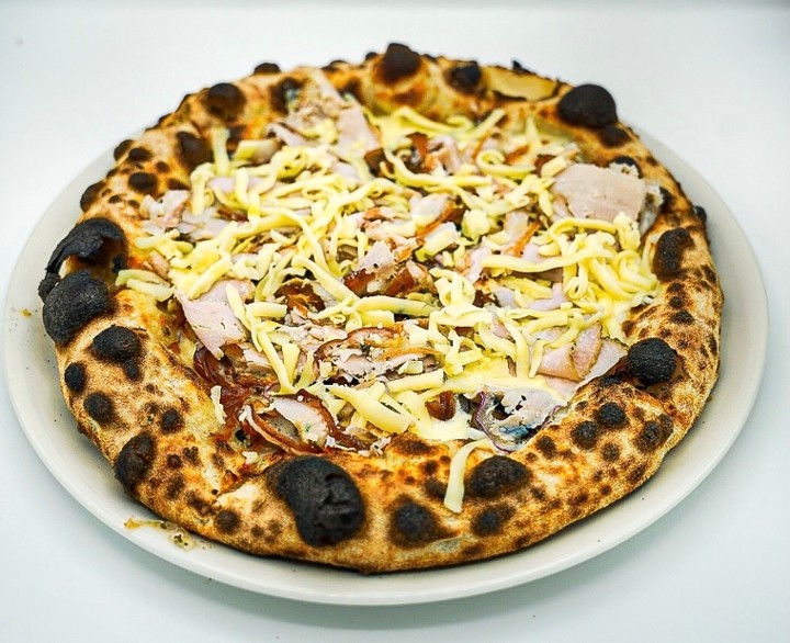 Pizza Funghi & Porchetta