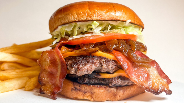 Double Smoke Jumper Burger