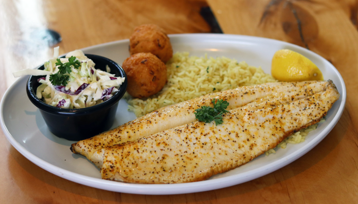 Broiled Rainbow Trout