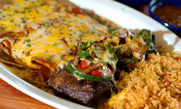 Steak & Enchiladas