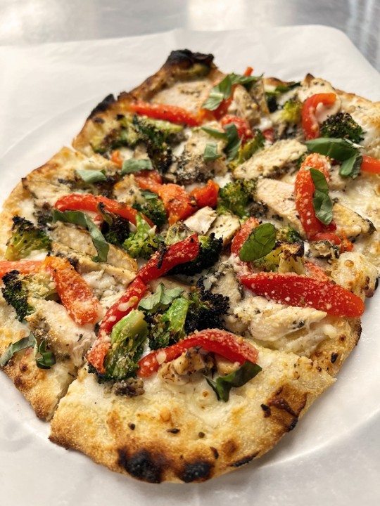 Staff Creation! Chicken Alfredo Pinsa