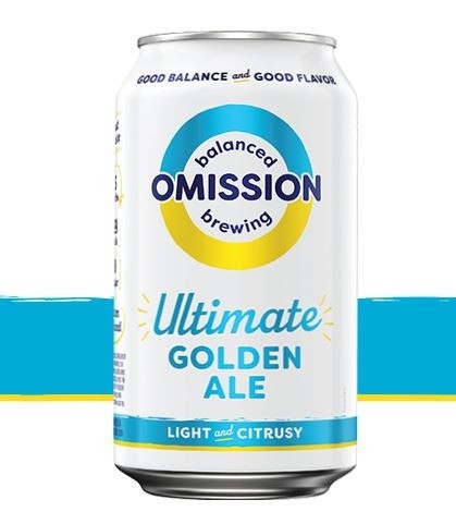 Omission Light Golden Ale Gluten Removed 12 oz