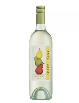 Pinot Grigio - Three Pears - 2021 California - Half Bottle