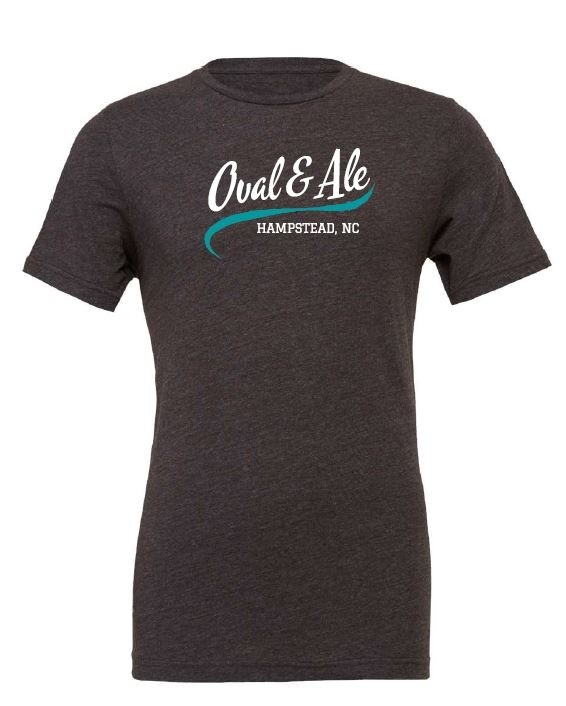 O&A Sports Logo Blended T-Shirt Dark Grey