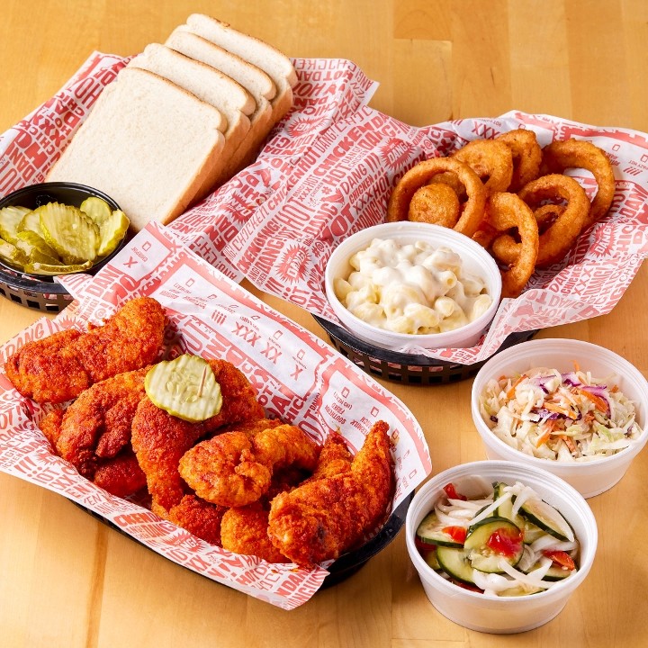 Jumbo Tender Platter w/ 4 Sides