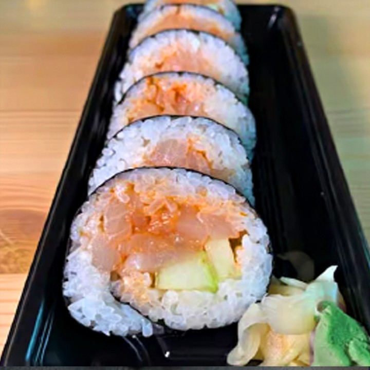 SPICY YELLOWTAIL CUT ROLL